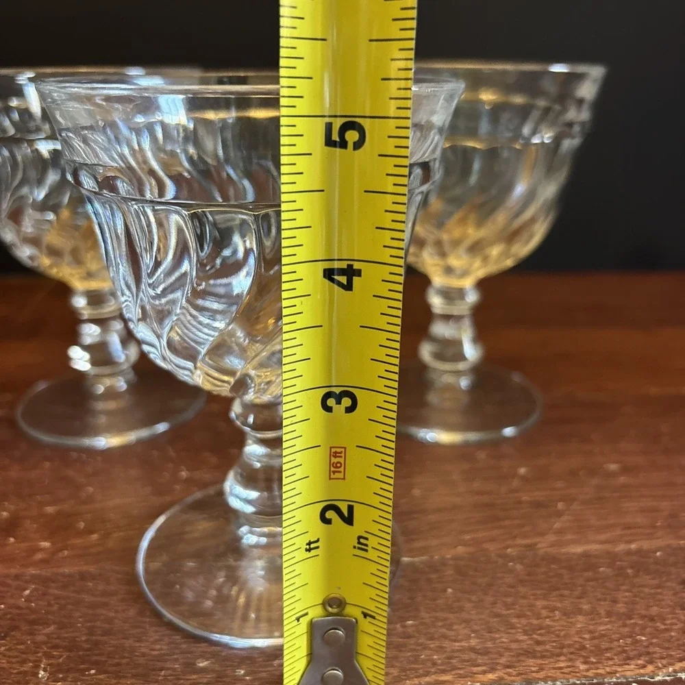 Fostoria, Colony Pattern‎ -Footed Wine, , Set of 4